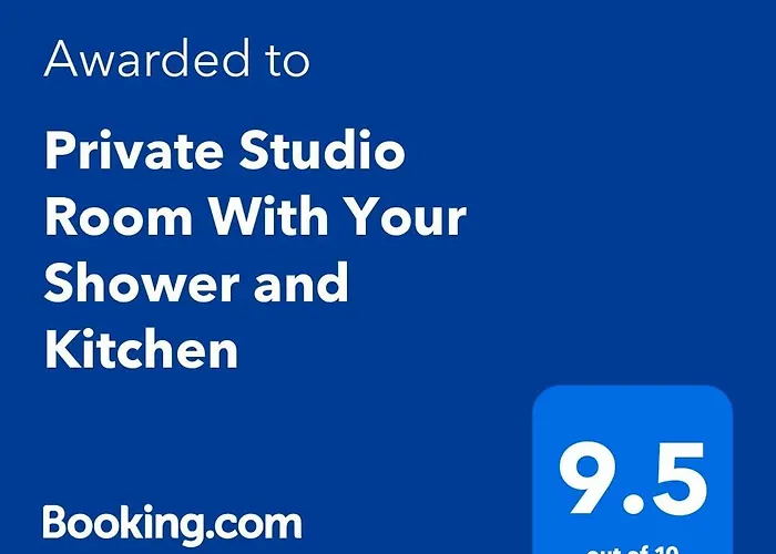 Private Studio Room With Your Shower And Kitchen